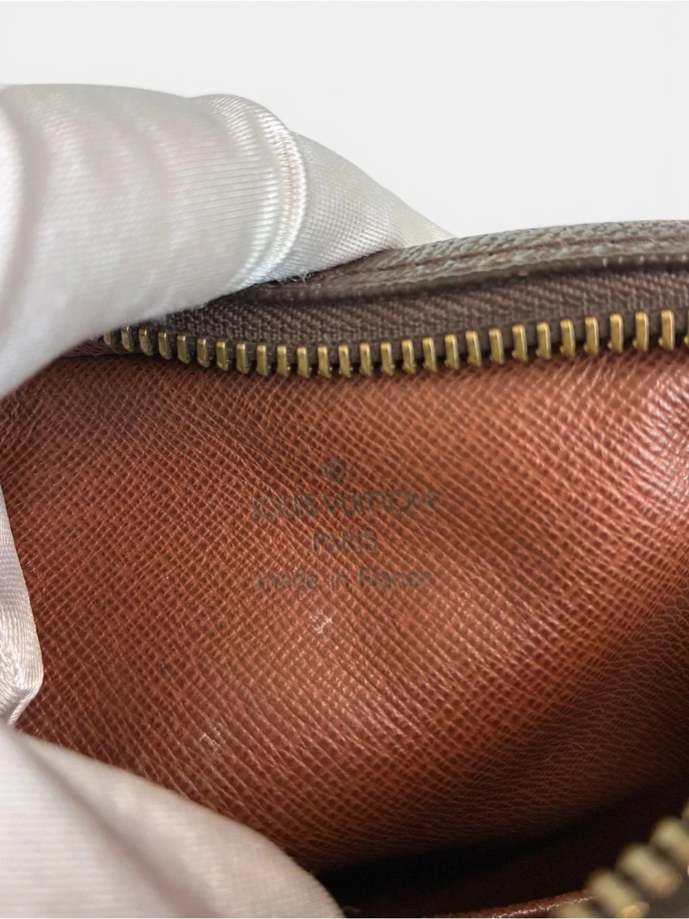Louis Vuitton Monogram Crossbody in Brown and Tan
